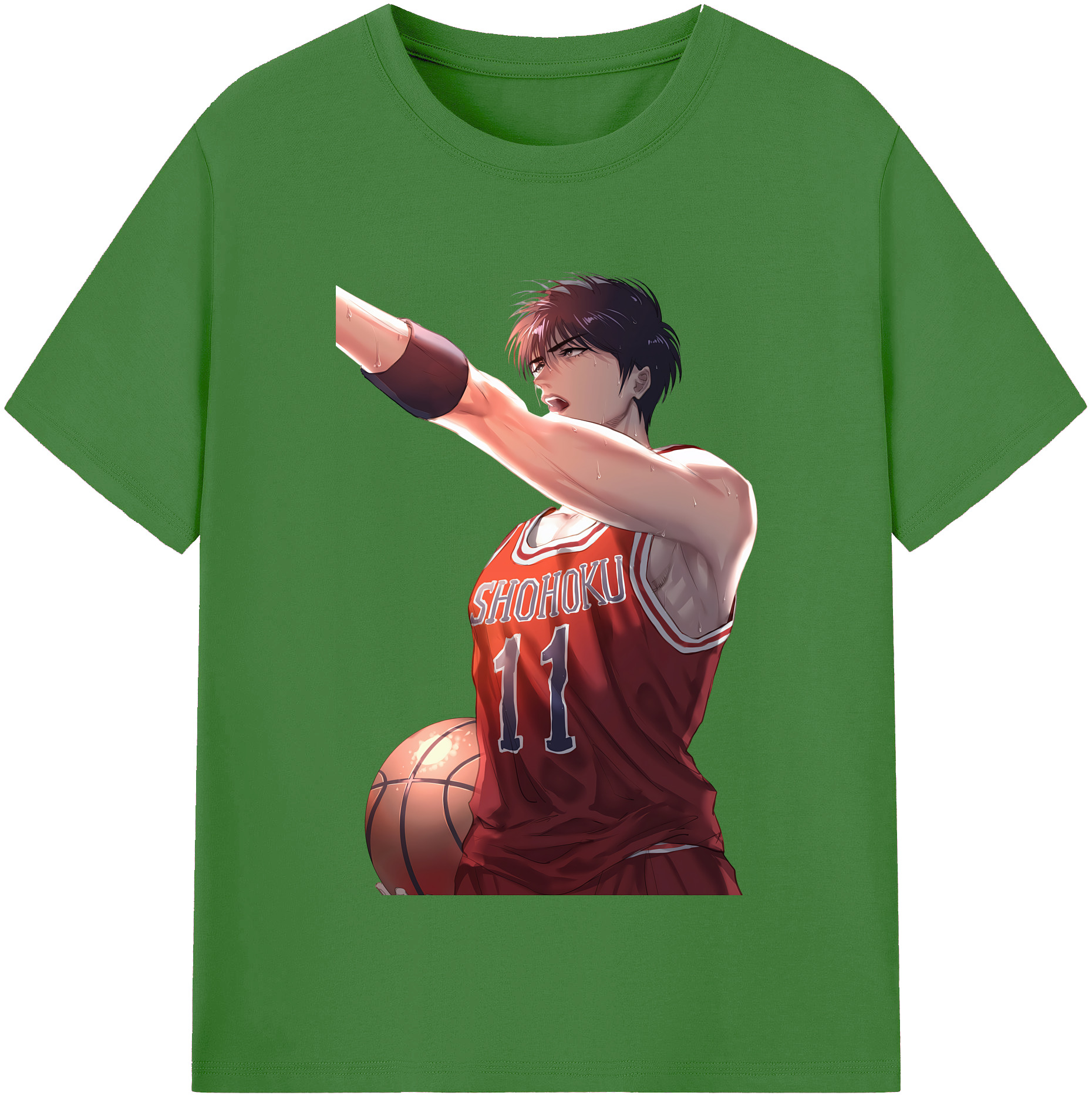 （画像用） SLAM DUNK／スラムダンク レディースカジュアルプリントTシャツ（綿100％）